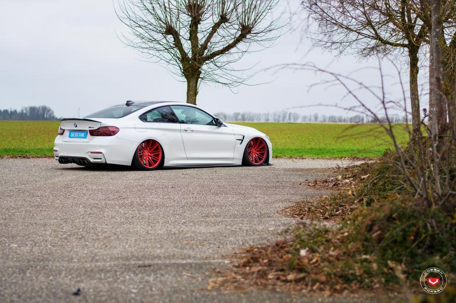  BMW M4 Coupe on Vossen Wheels (VPS-307T) 2017 года  (фото 12 из 20)